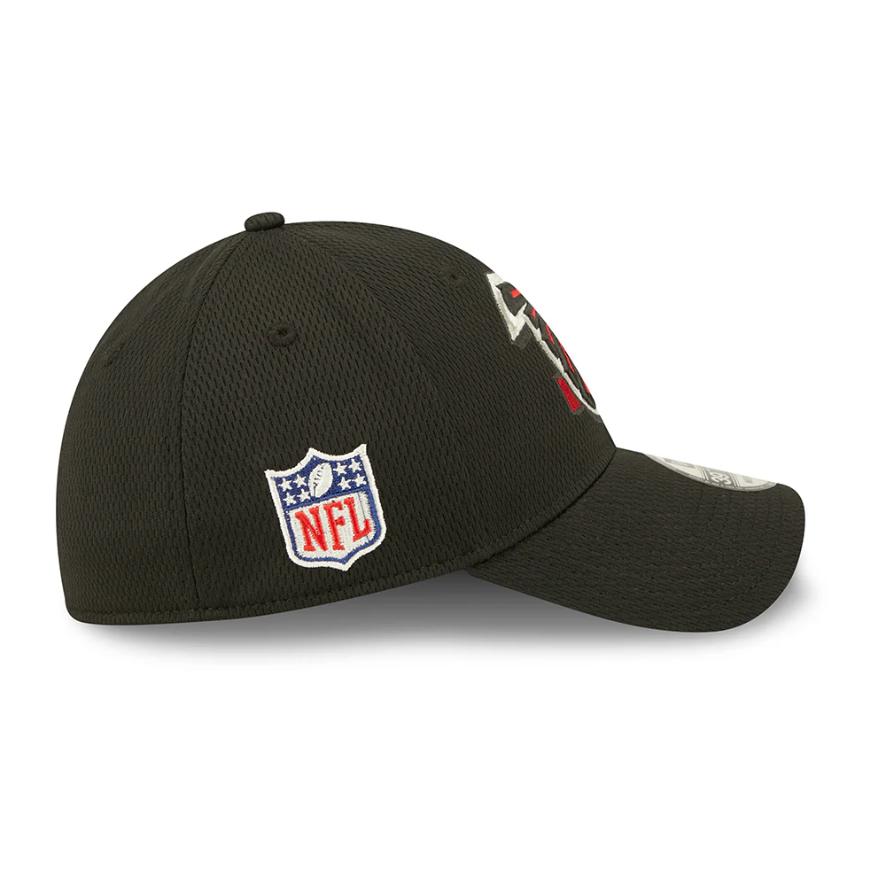 New Era 39THIRTY Atlanta Falcons Baseball Cap - NFL Sideline On Field - Schwarz - Image 5