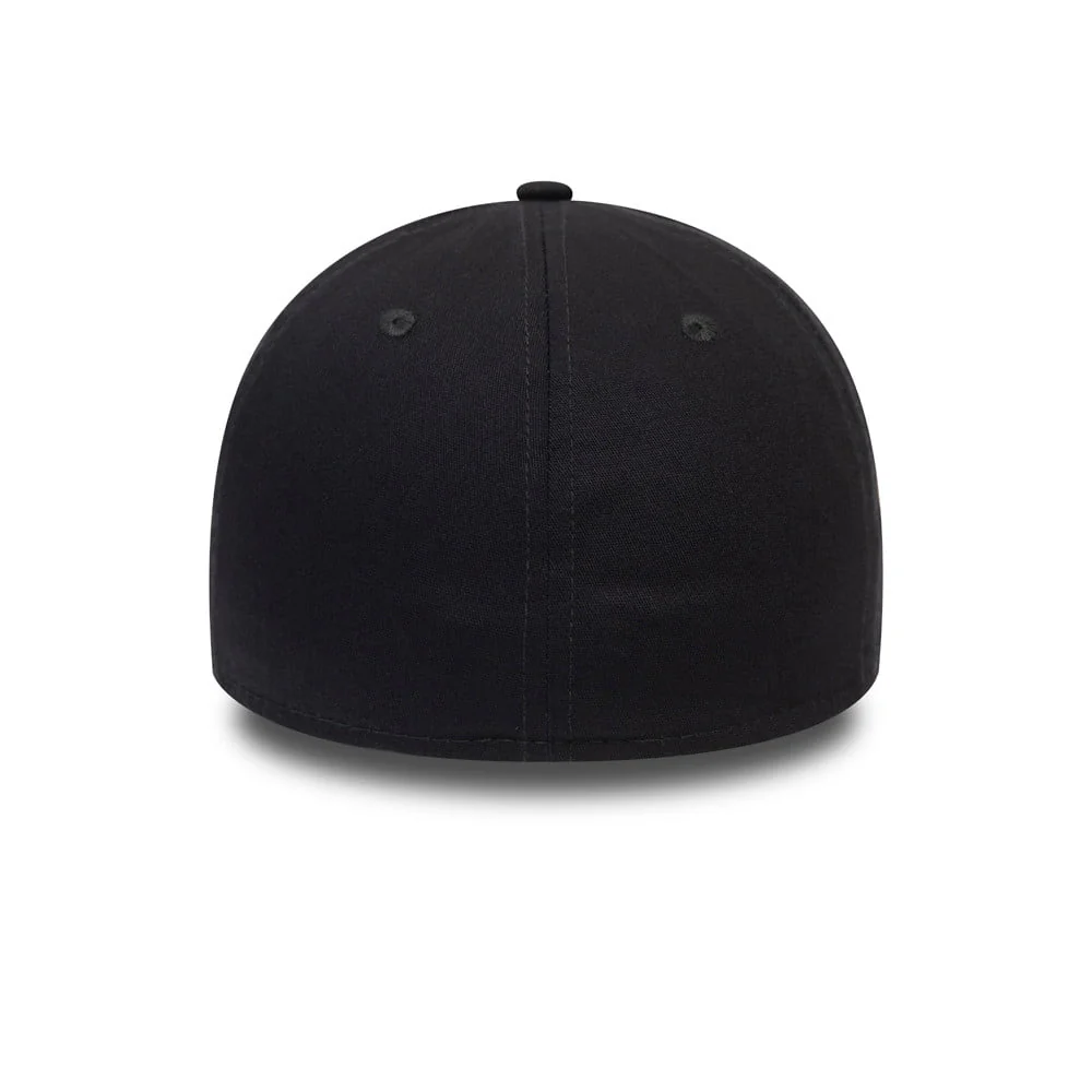 New Era 39THIRTY Baseball Cap - Cursive Logo - Marineblau - Image 4