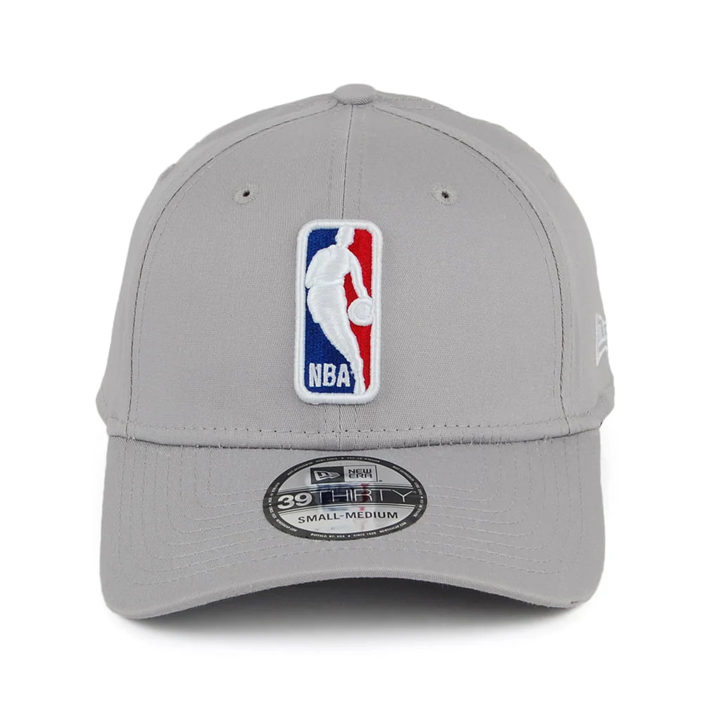 New Era 39THIRTY Baseball Cap NBA League Shield - Grau - Image 2