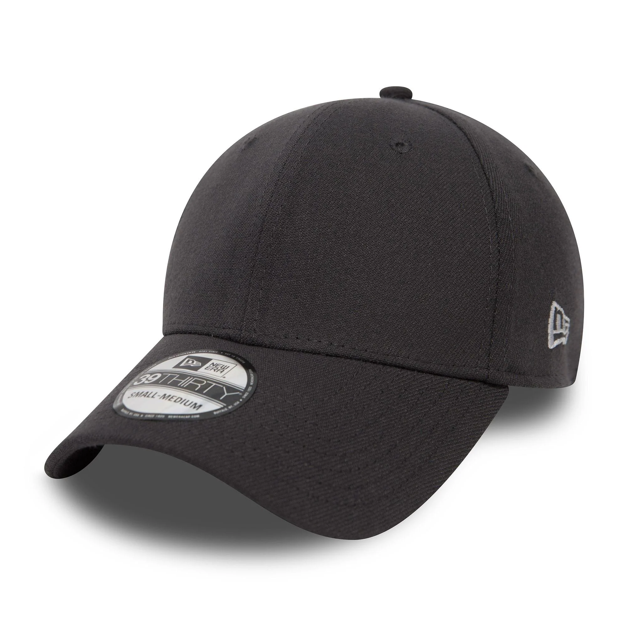 New Era 39THIRTY Blank Baseball Cap - Flag Collection - Anthrazit