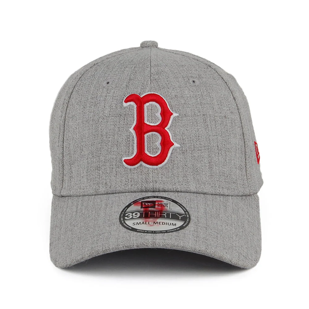 New Era 39THIRTY Boston Red Sox Baseball Cap - MLB Heather - Grau - Image 2
