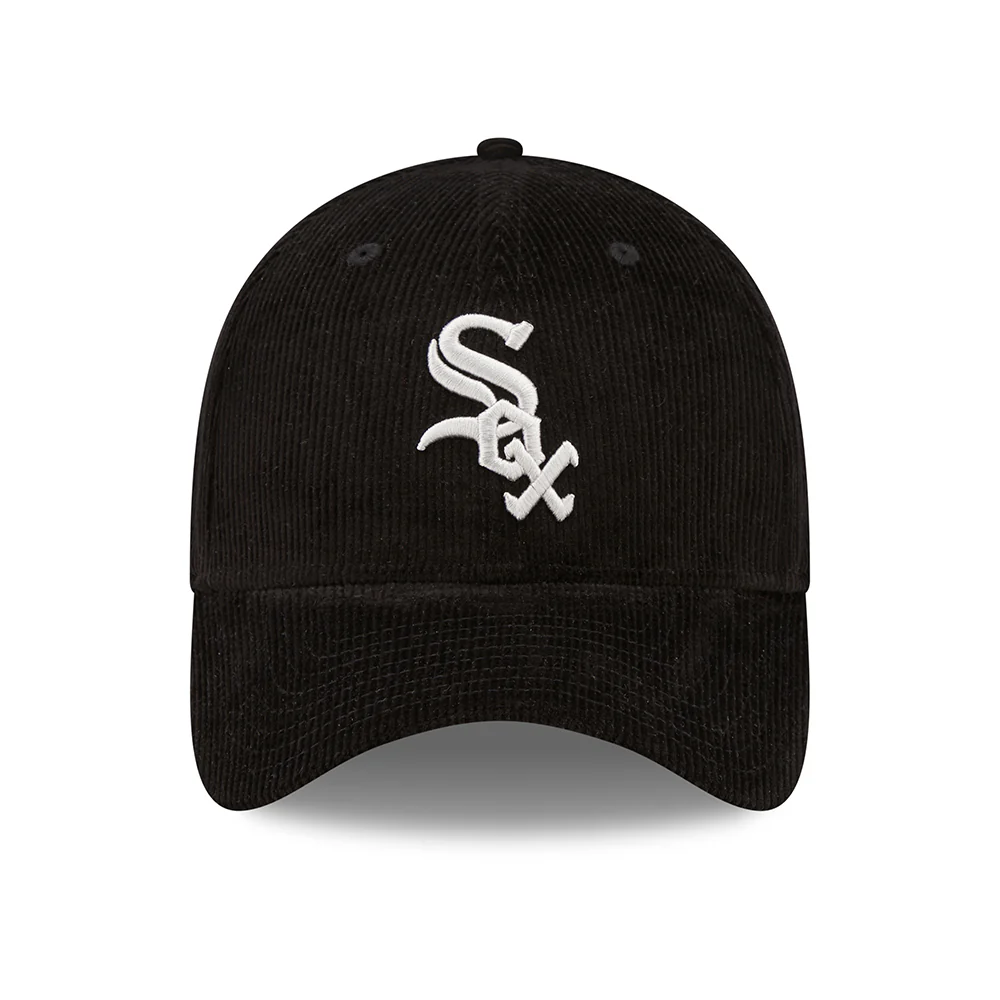 New Era 39THIRTY Chicago White Sox Baseball Cap - MLB Corduroy - Schwarz - Image 2
