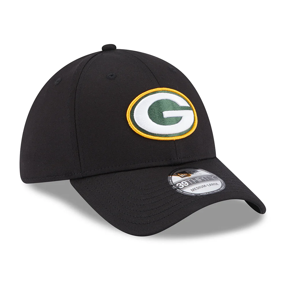 New Era 39THIRTY Green Bay Packers Baseball Cap - NFL Comfort - Schwarz - Image 3