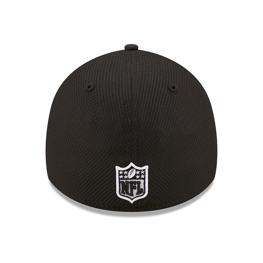 New Era 39THIRTY Green Bay Packers Baseball Cap - NFL Diamond Era - Schwarz - Image 3