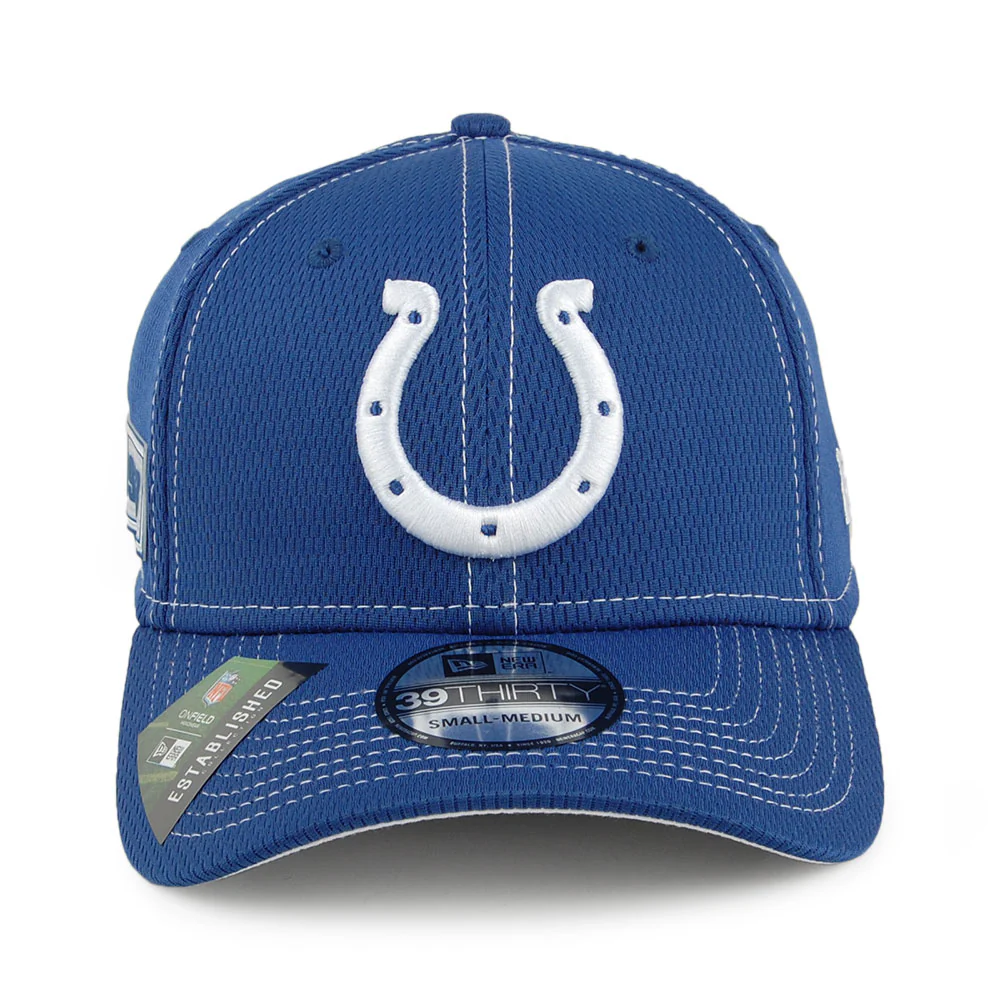 New Era 39THIRTY Indianapolis Colts Baseball Cap - NFL Onfield Road - Blau - Image 2