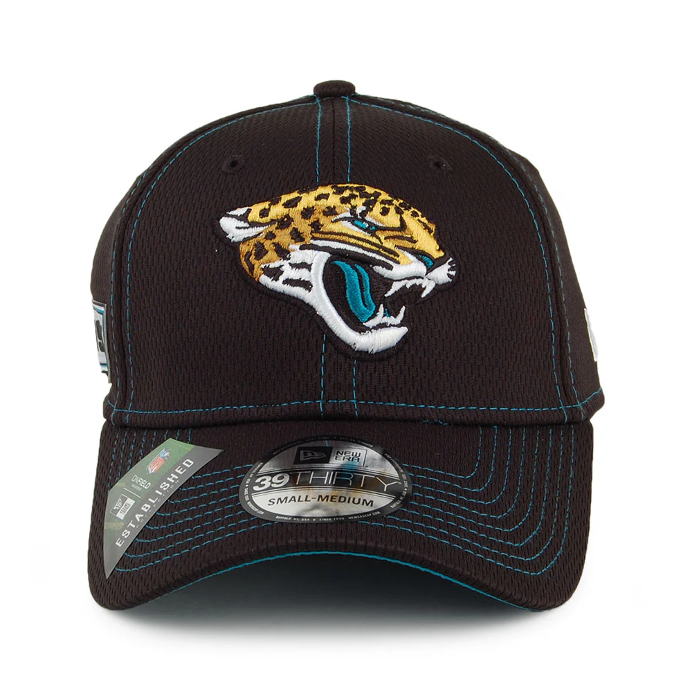 New Era 39THIRTY Jacksonville Jaguars Baseball Cap - NFL Onfield Road - Schwarz - Image 2