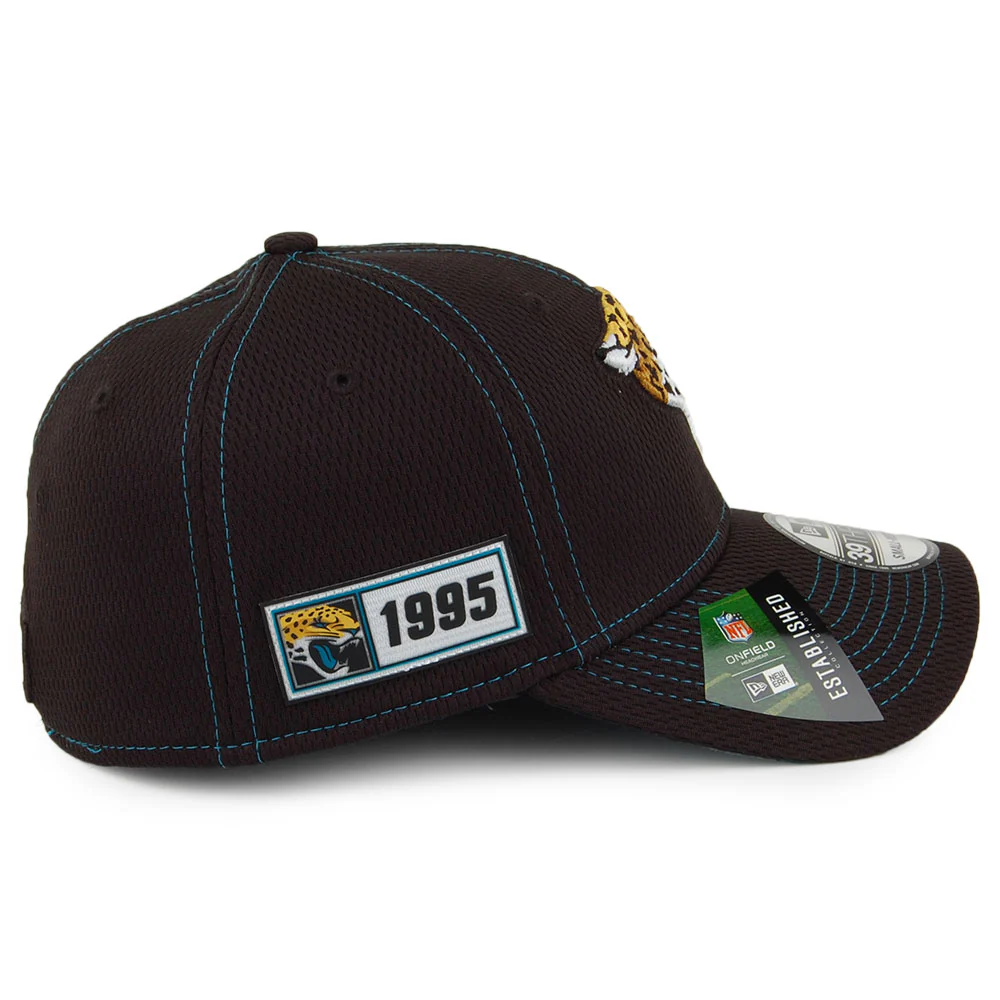 New Era 39THIRTY Jacksonville Jaguars Baseball Cap - NFL Onfield Road - Schwarz - Image 3