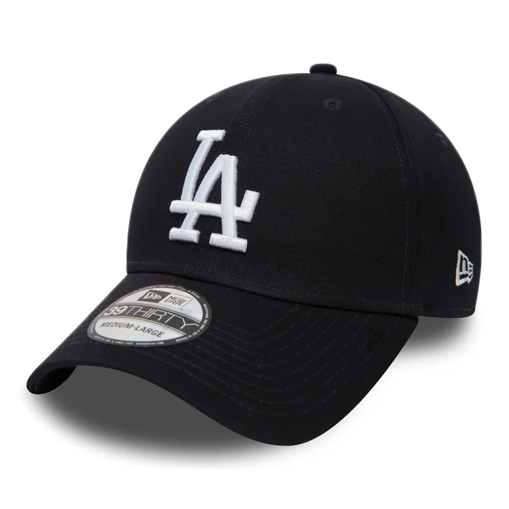 New Era 39THIRTY L.A. Dodgers Baseball Cap - MLB League Essential II - Marineblau