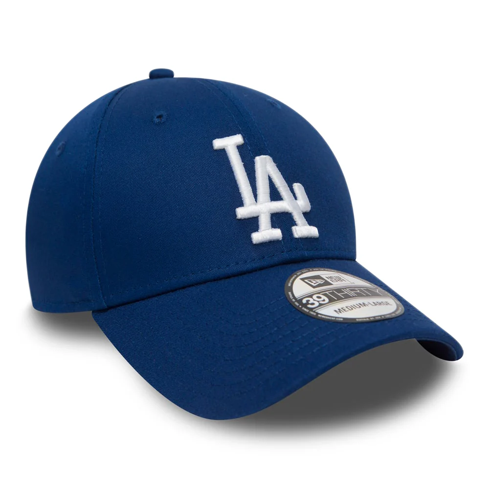 New Era 39THIRTY L.A. Dodgers Baseball Cap - MLB League Essential II - Königsblau-Weiß - Image 2