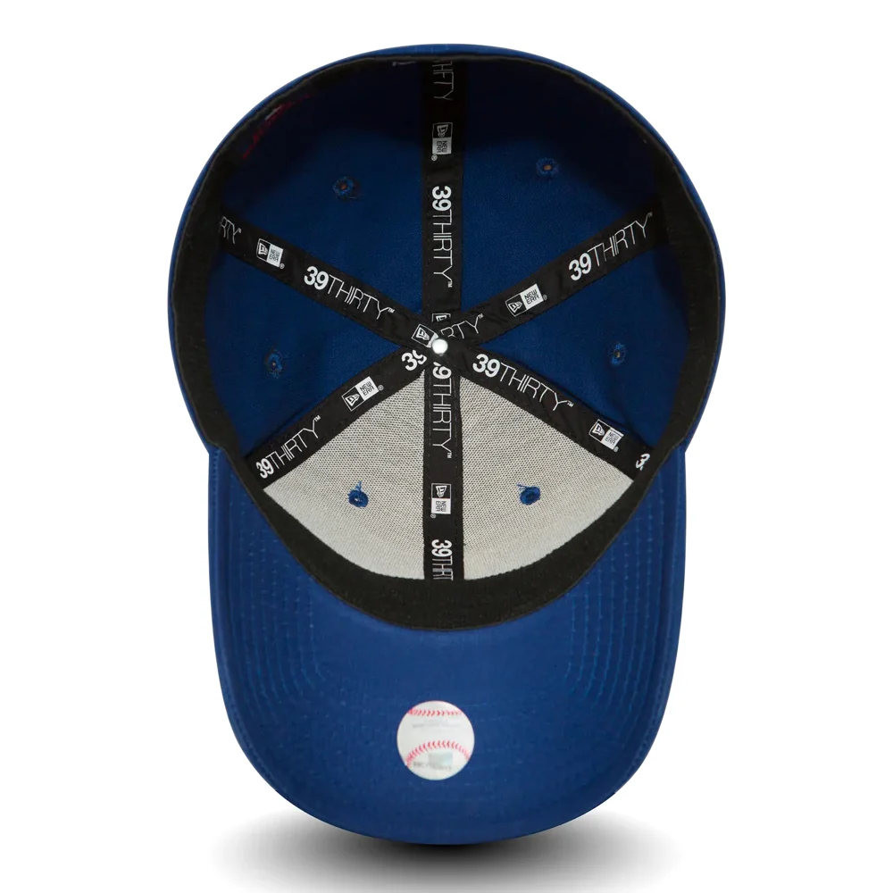 New Era 39THIRTY L.A. Dodgers Baseball Cap - MLB League Essential II - Königsblau-Weiß - Image 4