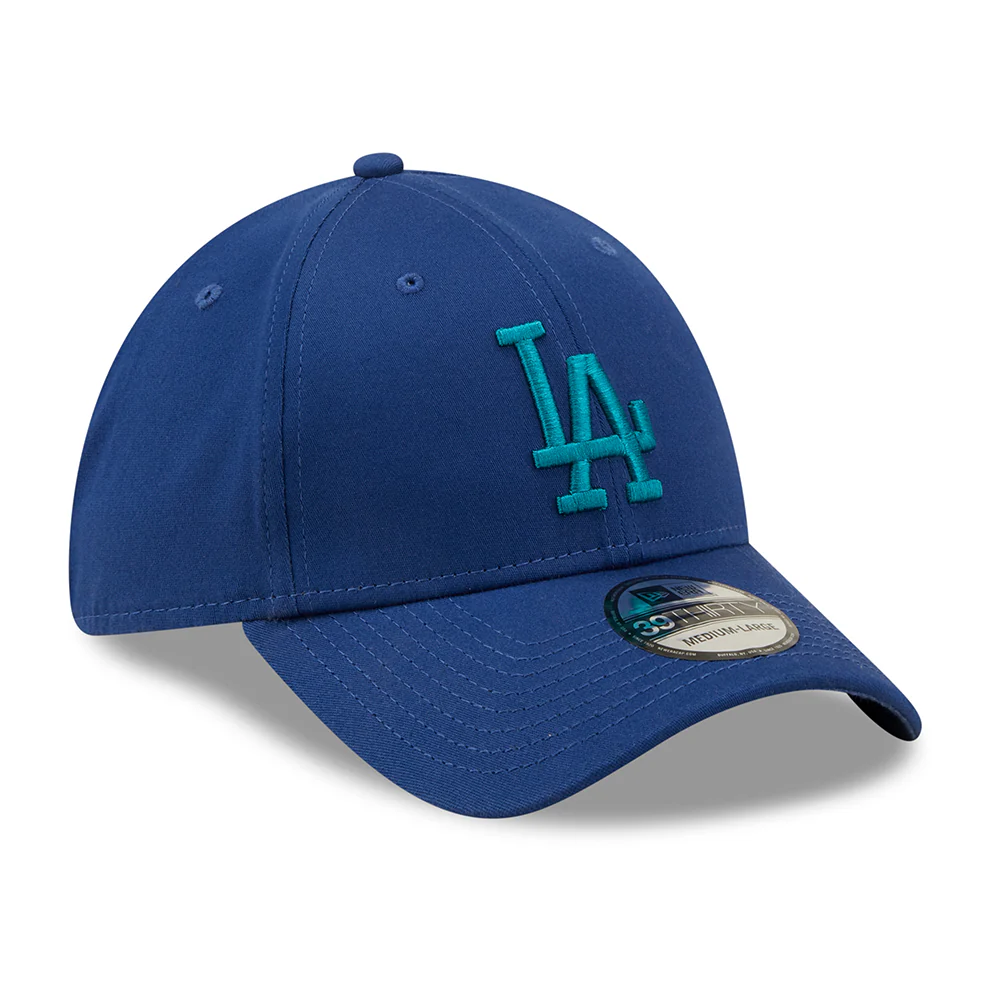 New Era 39THIRTY L.A. Dodgers Baseball Cap - MLB League Essential - Königsblau - Image 3