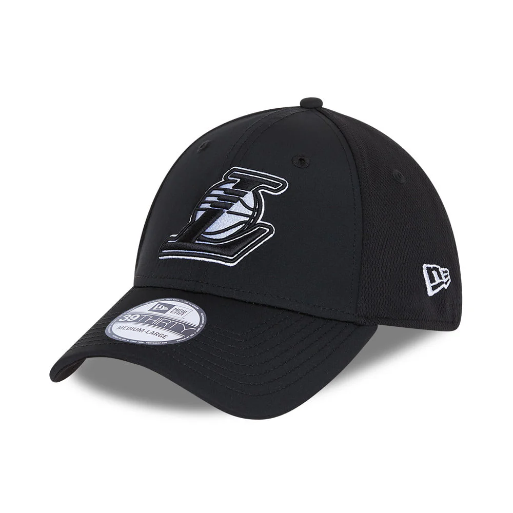 New Era 39THIRTY L.A. Lakers Baseball Cap - Schwarz