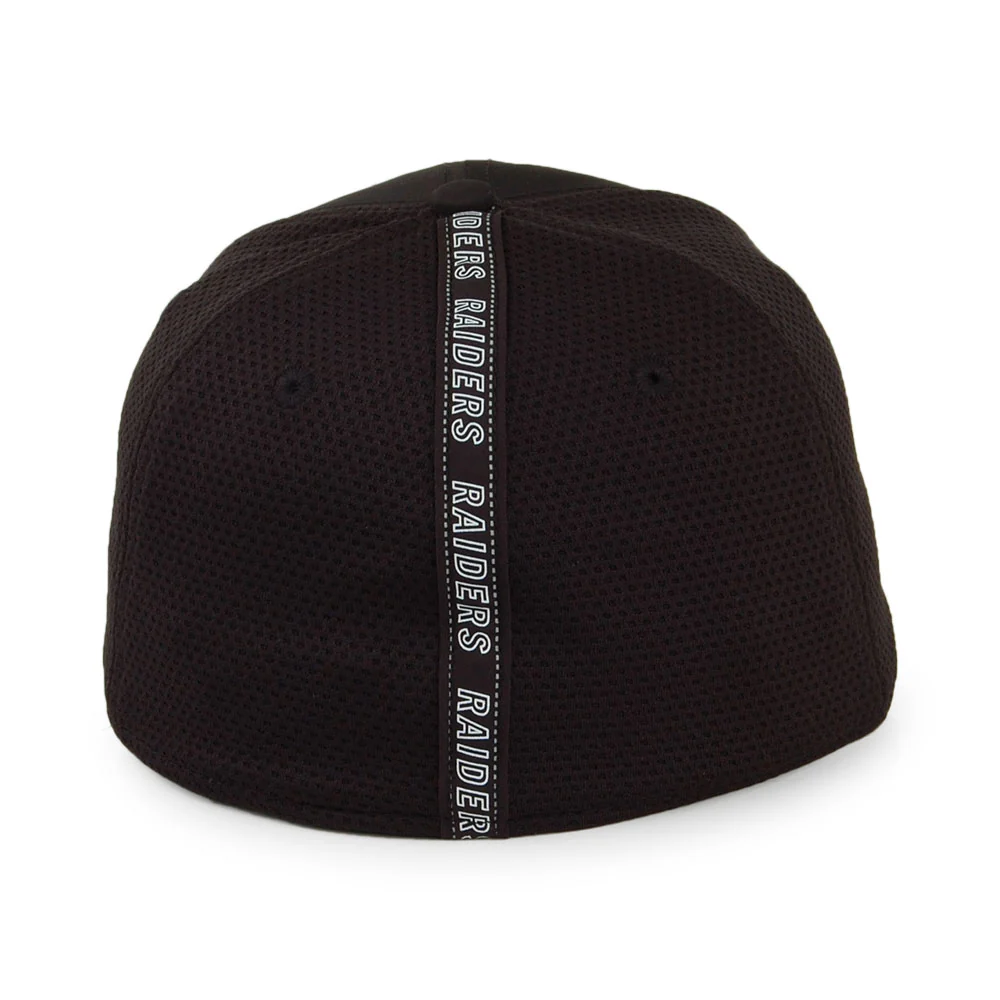New Era 39THIRTY Las Vegas Raiders Baseball Cap - NFL Featherweight - Schwarz - Image 3