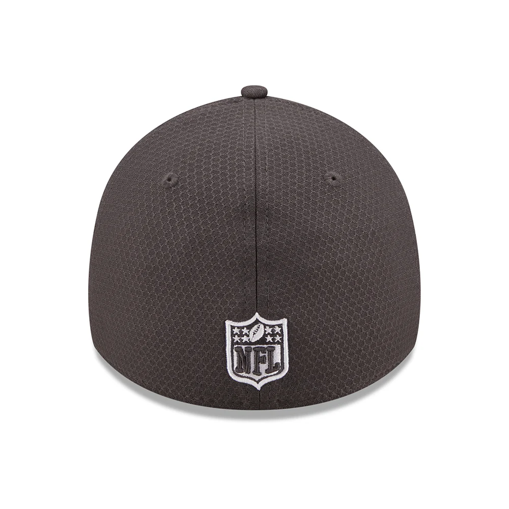 New Era 39THIRTY Las Vegas Raiders Baseball Cap - NFL Hex Tech - Grau - Image 3