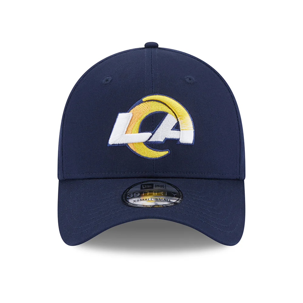 New Era 39THIRTY Los Angeles Rams Baseball Cap - NFL Comfort - Marineblau - Image 2