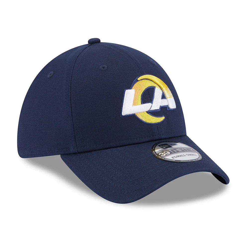 New Era 39THIRTY Los Angeles Rams Baseball Cap - NFL Comfort - Marineblau - Image 3