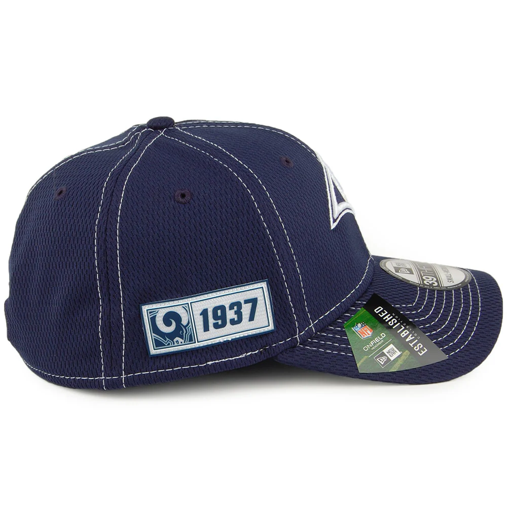 New Era 39THIRTY Los Angeles Rams Baseball Cap - NFL Onfield Road - Blau - Image 3