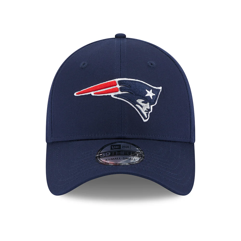 New Era 39THIRTY New England Patriots Baseball Cap - NFL Comfort - Marineblau - Image 2