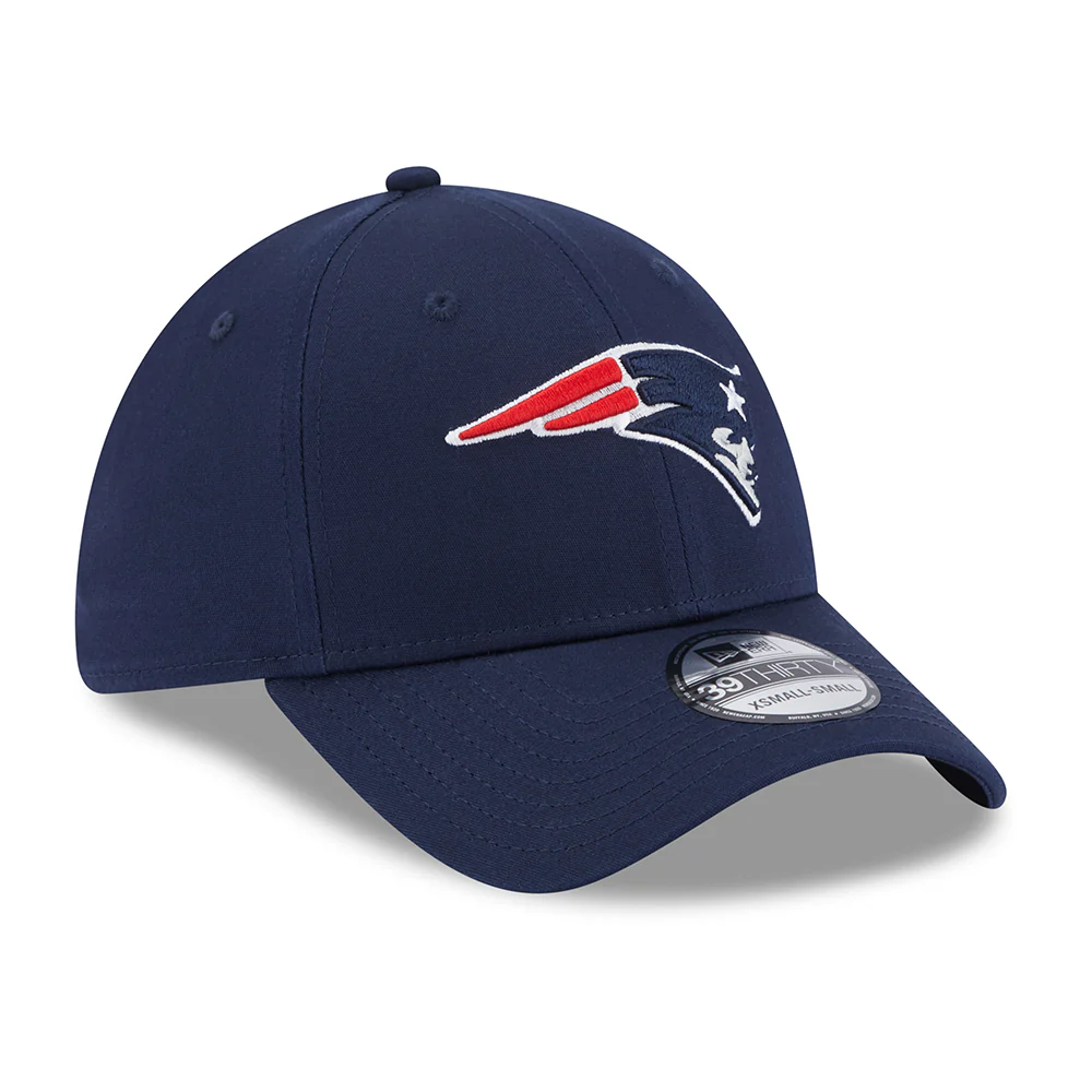 New Era 39THIRTY New England Patriots Baseball Cap - NFL Comfort - Marineblau - Image 3