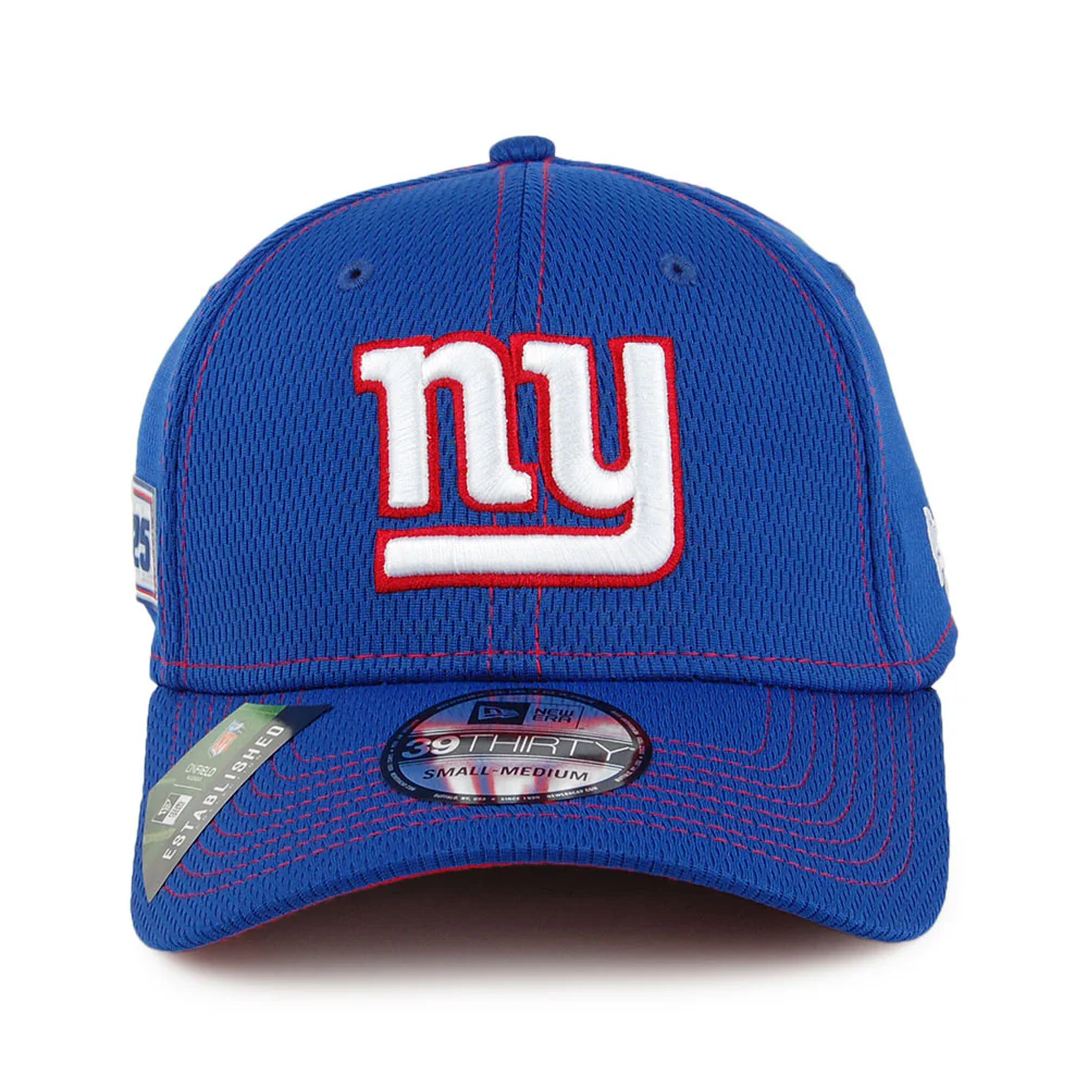 New Era 39THIRTY New York Giants Baseball Cap - NFL Onfield Road - Blau - Image 2