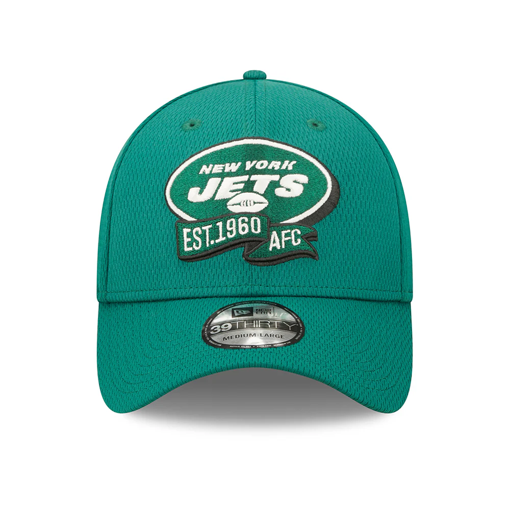 New Era 39THIRTY New York Jets Baseball Cap - NFL Sideline On Field - Grün - Image 2