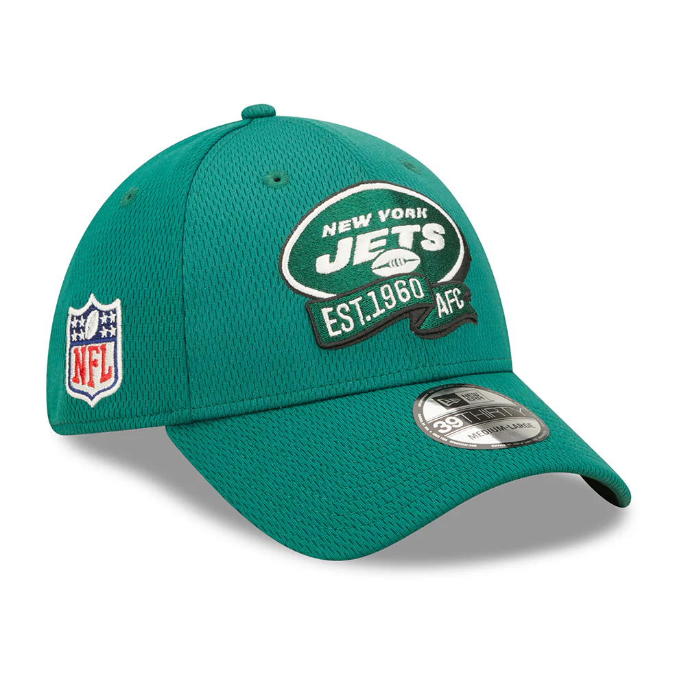 New Era 39THIRTY New York Jets Baseball Cap - NFL Sideline On Field - Grün - Image 3