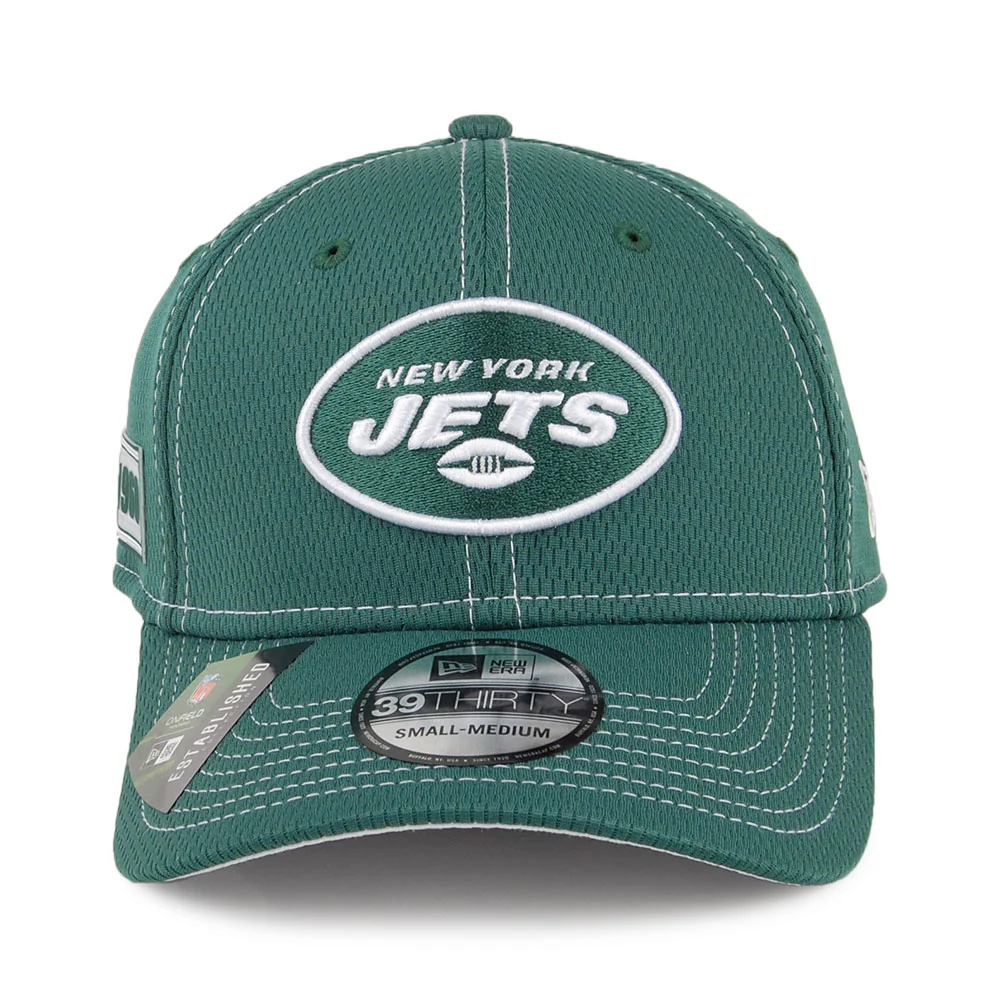 New Era 39THIRTY New York Jets Baseball Cap - NFL Onfield Road - Grün - Image 2
