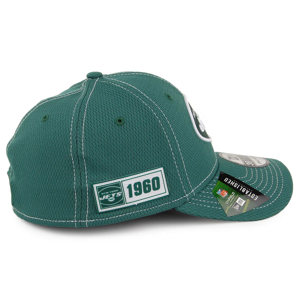 New Era 39THIRTY New York Jets Baseball Cap - NFL Onfield Road - Grün - Image 3