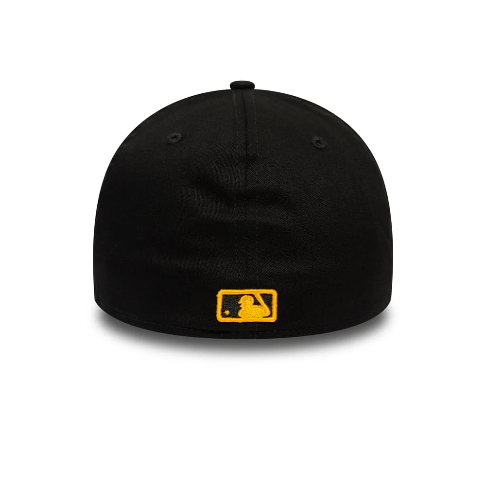 New Era 39THIRTY New York Yankees Baseball Cap - MLB League Essential II - Schwarz-Gelb - Image 4