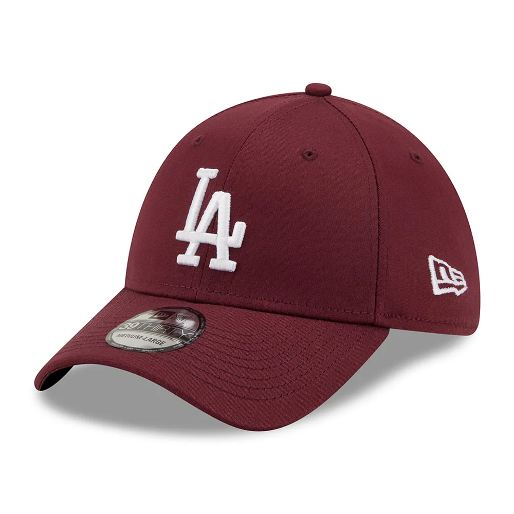New Era 39THIRTY New York Yankees Baseball Cap - MLB Colour Essential - Kastanienbraun-Weiß
