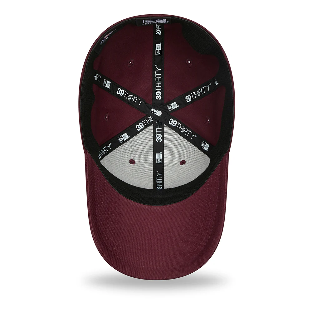 New Era 39THIRTY New York Yankees Baseball Cap - MLB Colour Essential - Kastanienbraun-Weiß - Image 4