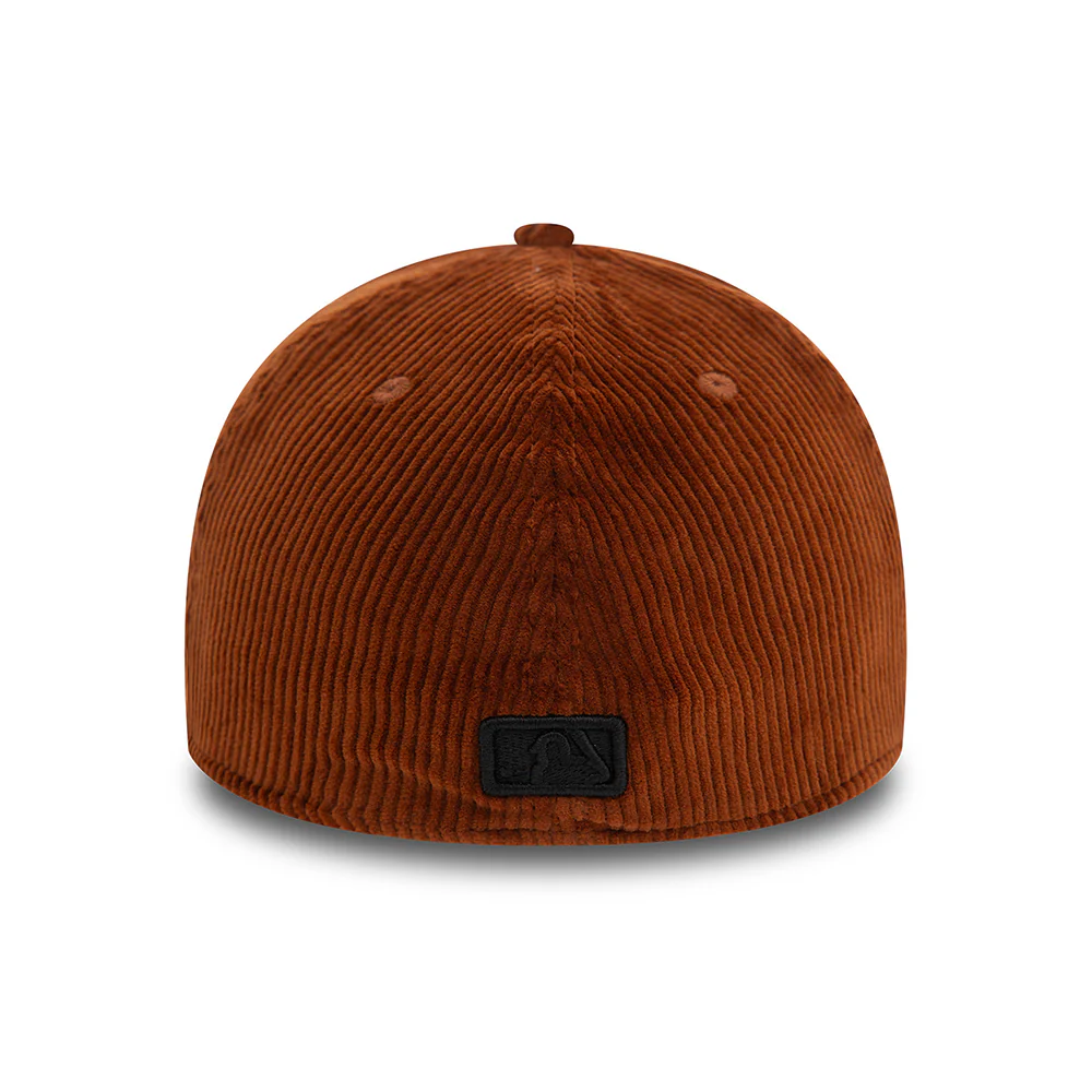 New Era 39THIRTY New York Yankees Baseball Cap - MLB Cord II - Braun-Schwarz - Image 4