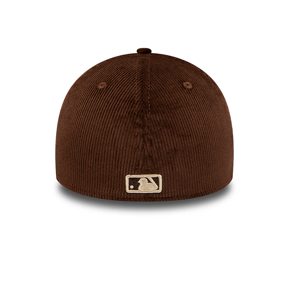 New Era 39THIRTY New York Yankees Baseball Cap - MLB Corduroy - Braun - Image 4