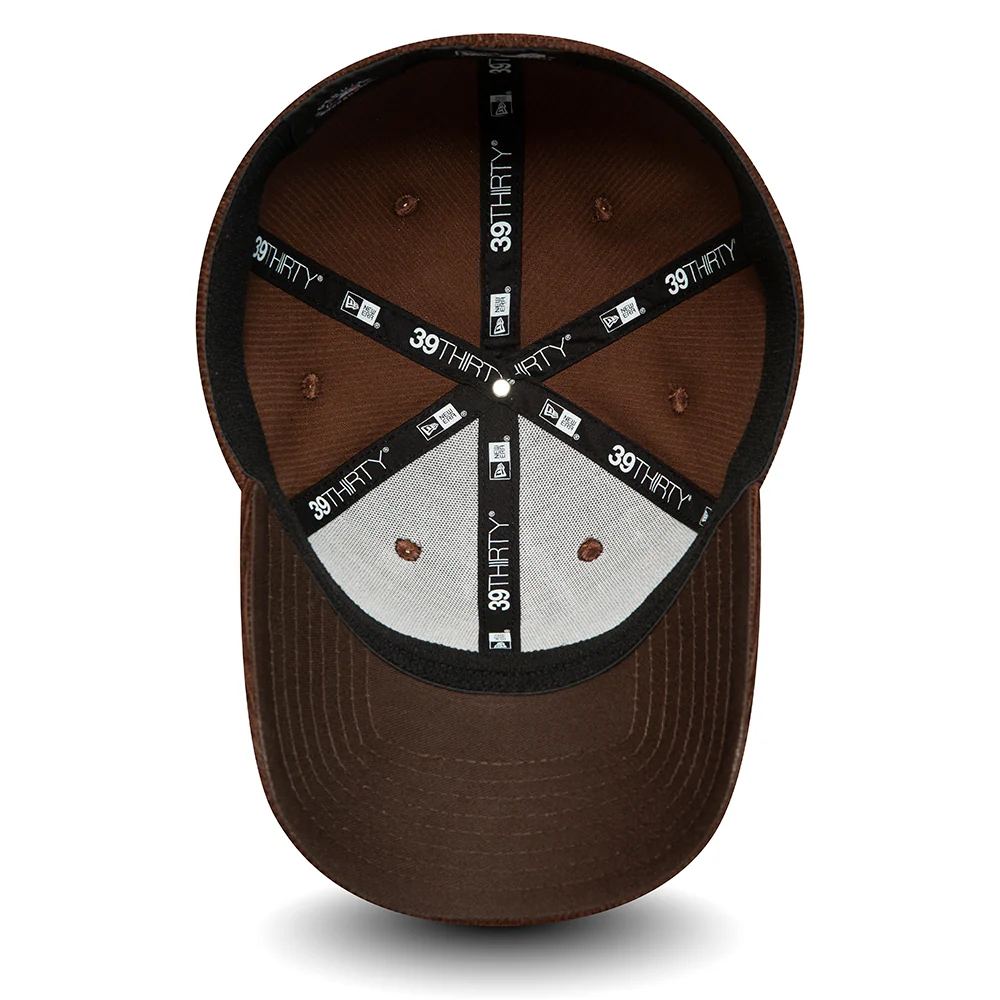 New Era 39THIRTY New York Yankees Baseball Cap - MLB Corduroy - Braun - Image 5