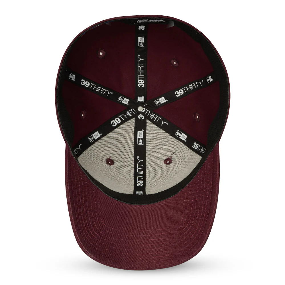 New Era 39THIRTY New York Yankees Baseball Cap - MLB League Essential II - Burgunderrot - Image 4