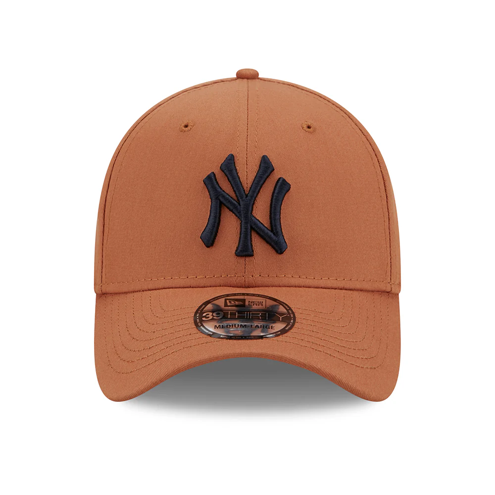 New Era 39THIRTY New York Yankees Baseball Cap - MLB League Essential II - Toffee-Marineblau - Image 2