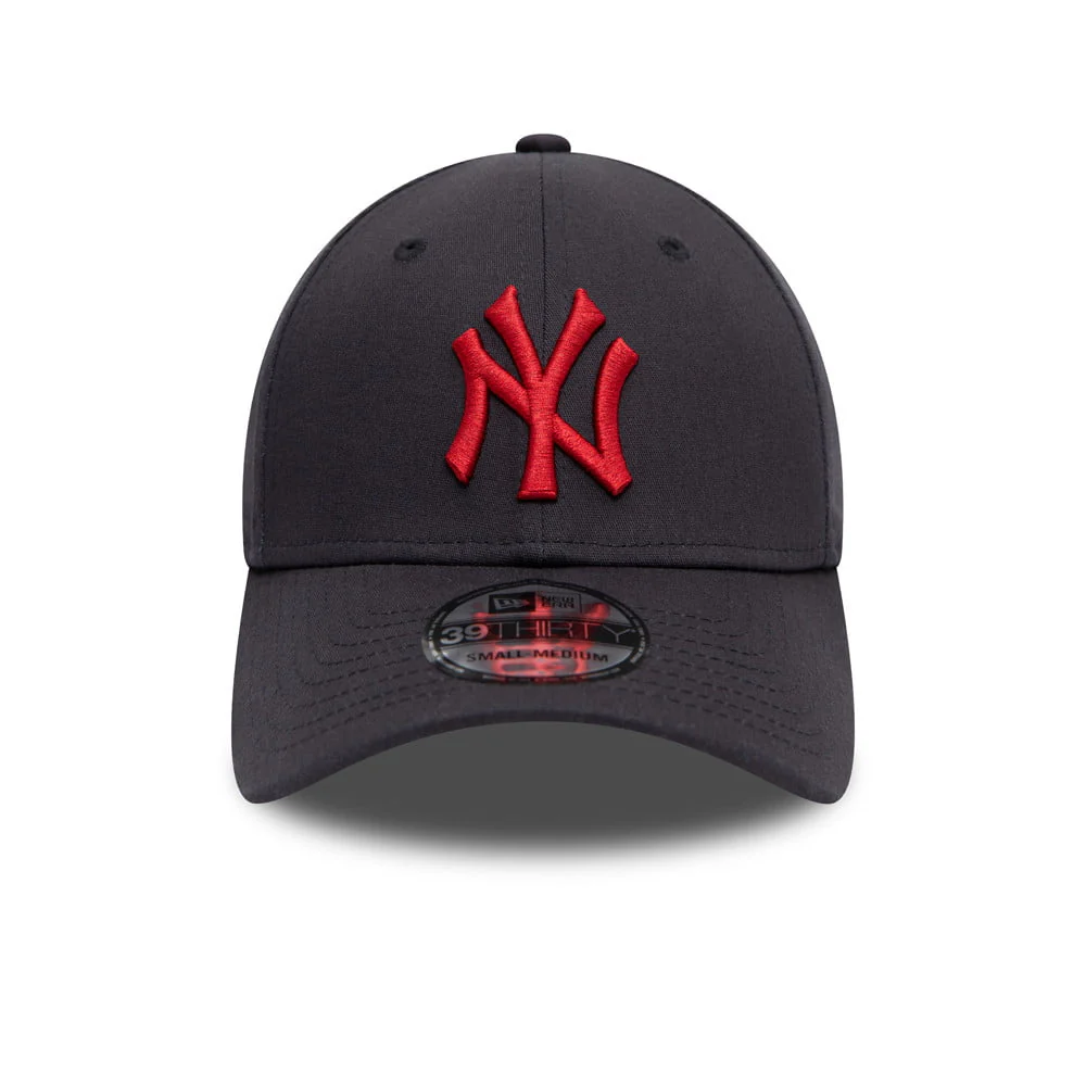 New Era 39THIRTY New York Yankees Baseball Cap - MLB League Essential - Marineblau-Rot - Image 2