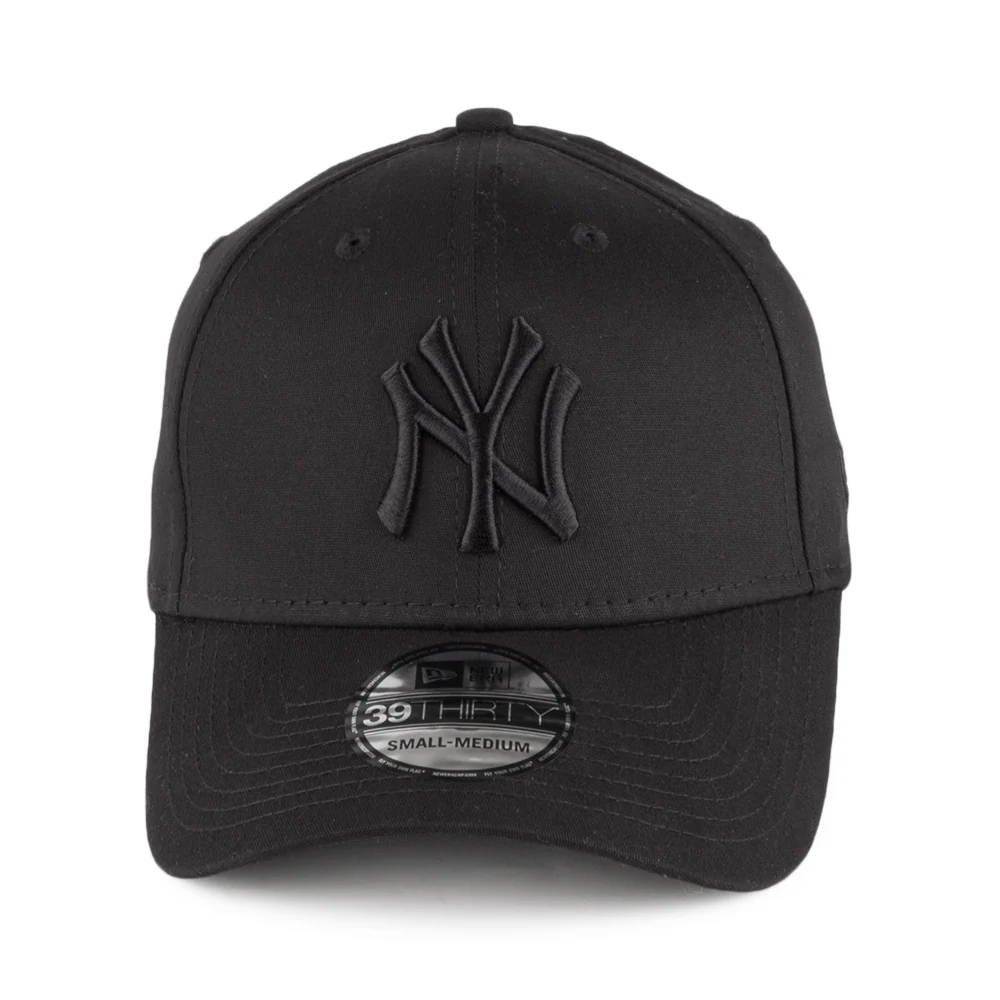 New Era 39THIRTY New York Yankees Baseball Cap - Schwarz auf Schwarz - Image 2