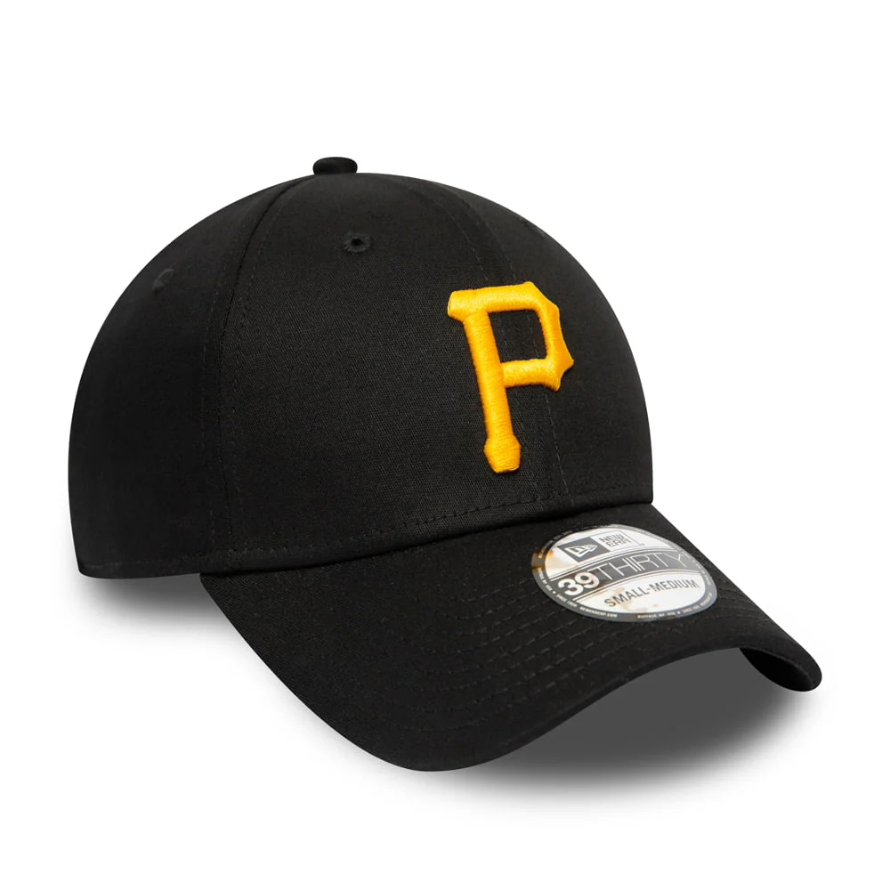 New Era 39THIRTY Pittsburgh Pirates Baseball Cap MLB League Essential - Schwarz - Image 3