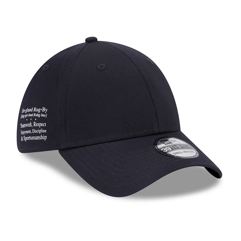 New Era 39THIRTY Rugby Football Union Baseball Cap - Definition - Marineblau - Image 3
