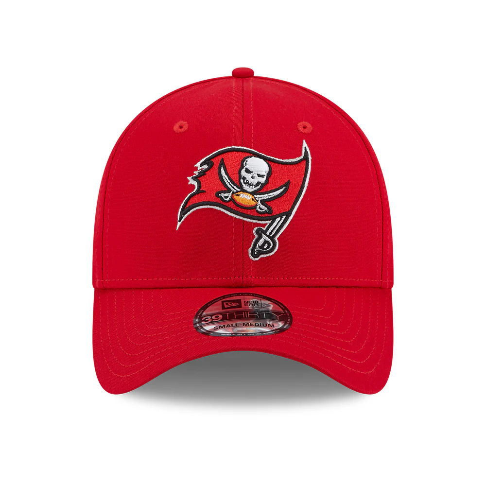 New Era 39THIRTY Tampa Bay Buccaneers Baseball Cap - NFL Comfort - Scharlachrot - Image 2