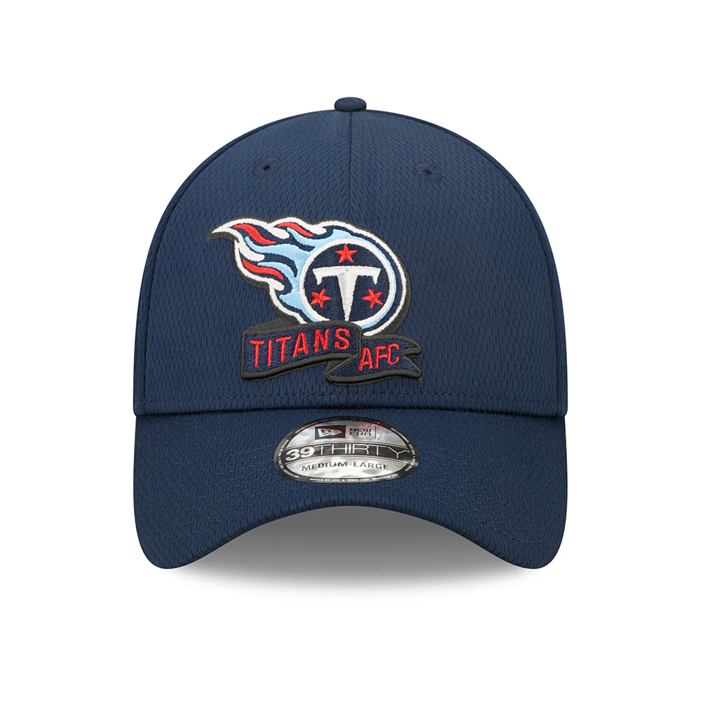 New Era 39THIRTY Tennessee Titans Baseball Cap - NFL Sideline On Field - Blau - Image 2