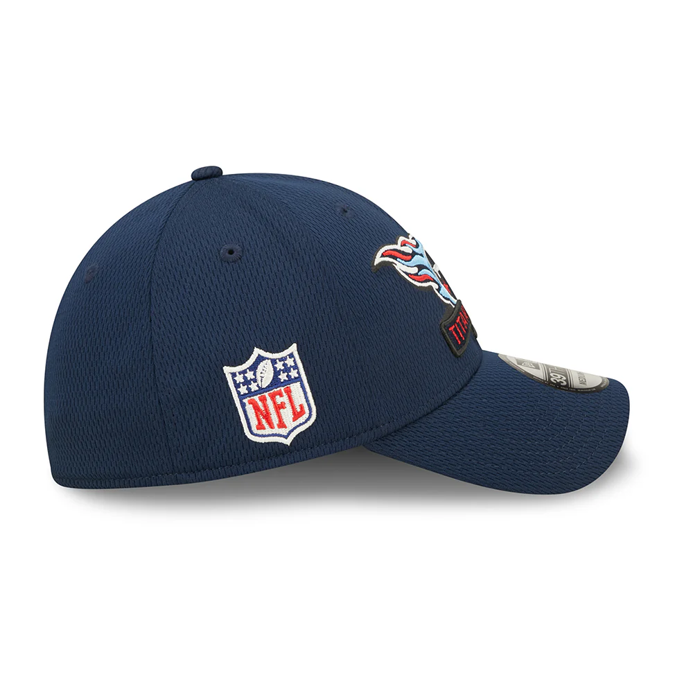 New Era 39THIRTY Tennessee Titans Baseball Cap - NFL Sideline On Field - Blau - Image 5