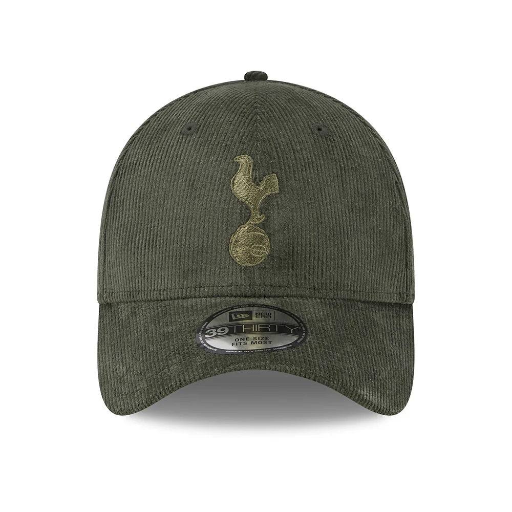 New Era 39THIRTY Tottenham Hotspur FC Baseball Cap - Stretch Cord - Olivgrün - Image 2
