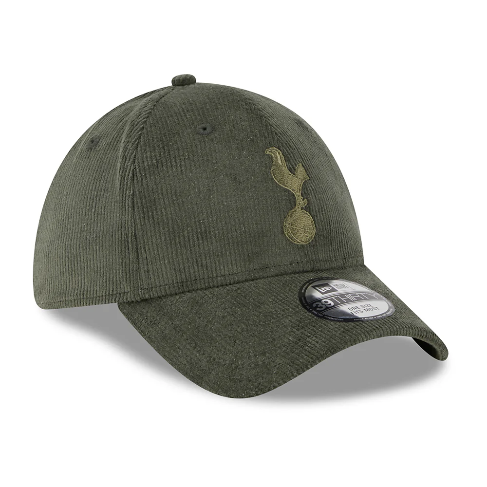 New Era 39THIRTY Tottenham Hotspur FC Baseball Cap - Stretch Cord - Olivgrün - Image 3