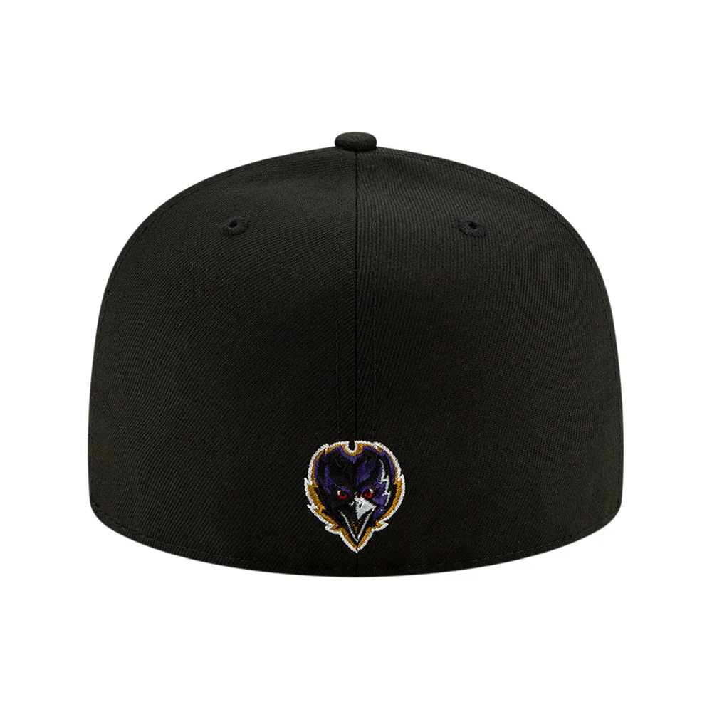 New Era 59FIFTY Baltimore Ravens Baseball Cap NFL Elements 2.0 - Schwarz - Image 5