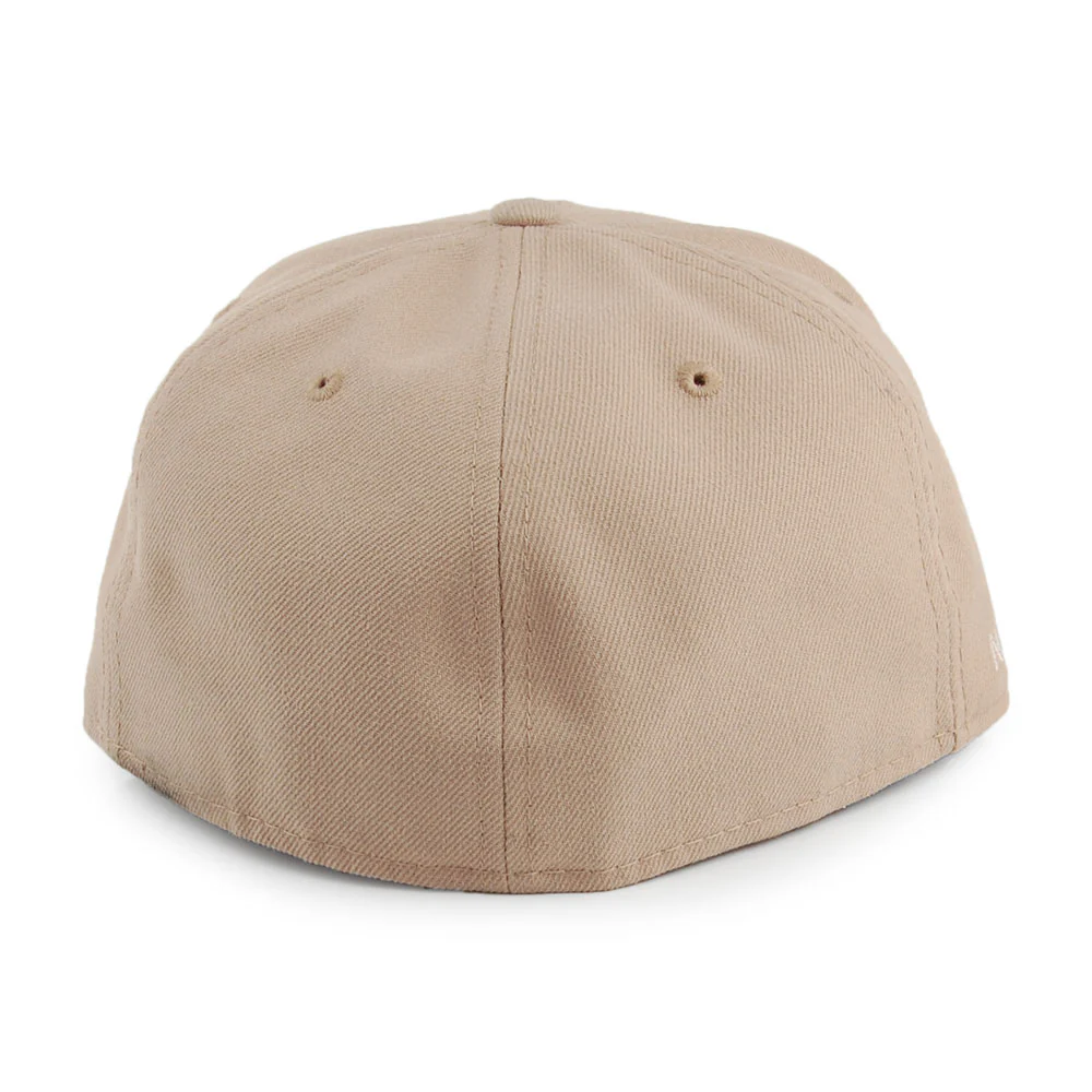 New Era 59FIFTY Baseball Cap - NE Side - Khaki - Image 4