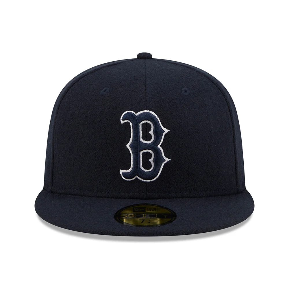 New Era 59FIFTY Boston Red Sox Baseball Cap - MLB Melton - Marineblau - Image 2