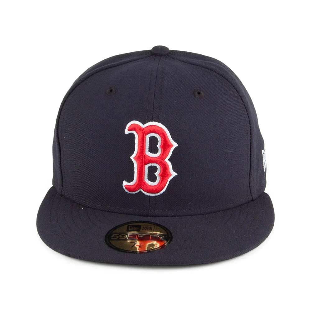 New Era 59FIFTY Boston Red Sox Baseball Cap - MLB On Field AC Perf - Marineblau - Image 2