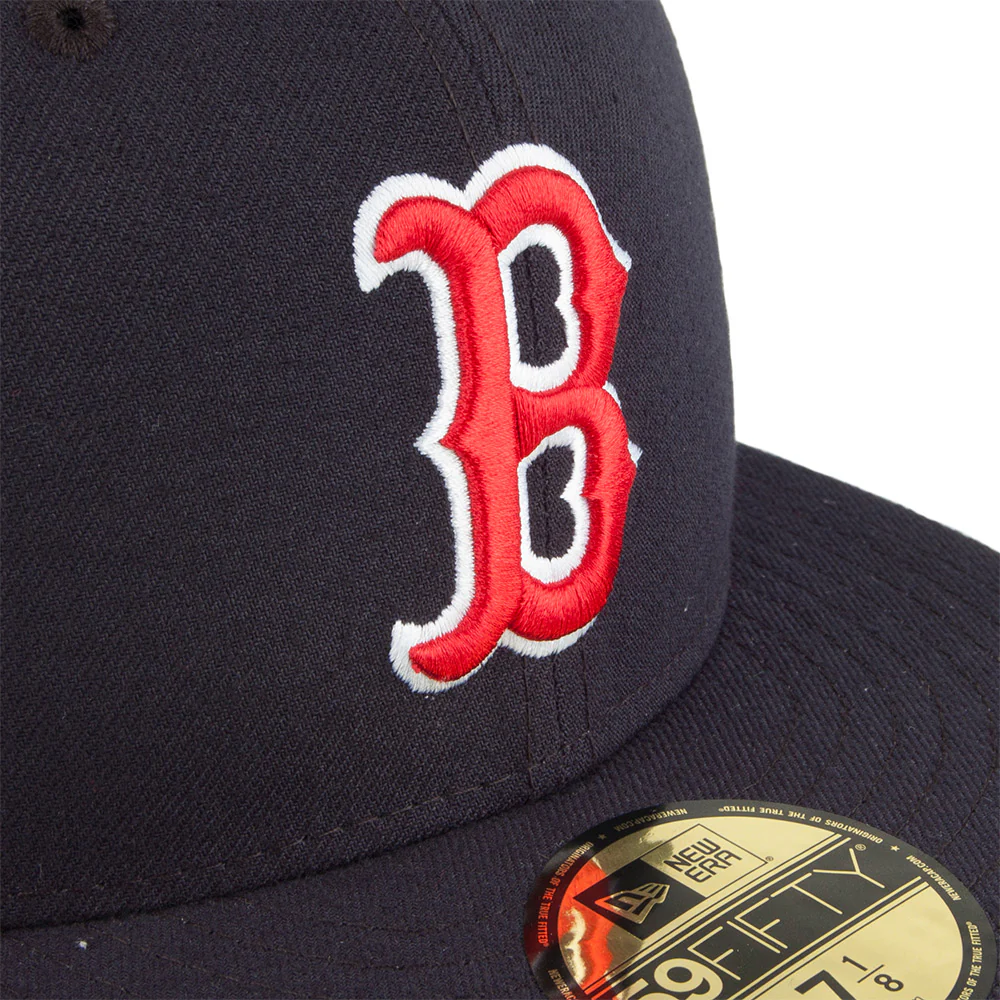 New Era 59FIFTY Boston Red Sox Baseball Cap - MLB On Field AC Perf - Marineblau - Image 4